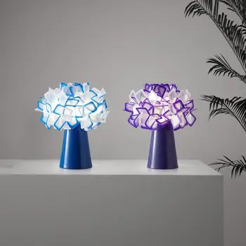 Pós-Flor Lâmpada de Mesa LED italiano de Design Criativo Secretária de Iluminação de Decoração de Casa de Jantar Sala de Lâmpadas