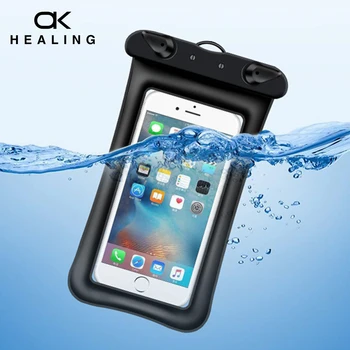 Universal Impermeável Caso de Telefone à Prova de Água, Saco de Móveis Capa Para o iPhone 12 11 Pro Max 8 7 Huawei Xiaomi Redmi para Samsung galaxy 7 polegadas