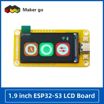 1.9 Polegadas IPS LCD TFT Módulo ESP32-S3 HMI 8M PSRAM 16M Flash Arduino LVGL WIFI&Bluetooth 1.9 
