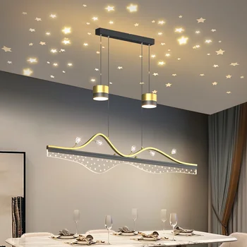 Lustres de LED Moderna Para Cozinha, Mesa de Jantar, Quarto, Hall de entrada Villa Hotel, Restaurante, Sala de Café, Salão de Interior Home Luz