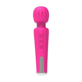 Novo 20 Velocidades Clitóris Vibradores USB de Recarga Varinha Mágica AV Vibrador Massageador Vibratório Vibrador Feminino de Produtos do Sexo