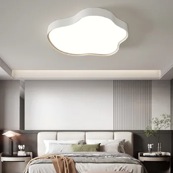 Branco Moderno LED Luzes de Teto do Quarto a Sala de Estudo Ferro Corpo da Lâmpada do Teto lampara techo
