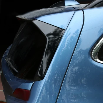 Para Subaru Forester 2019-2022 2PCS de Estacionamento Traseiro pára-brisa, Painel de Decorar o Exterior Adesivos de Fibra de Carbono Guarnição Decalque de Acessórios para carros