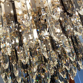 Luxo Lustre de Cristal Atmosfera Luz da Sala Pós-Moderno, Quarto, Cozinha luminosa Sala de Refeições Pingente lightsart de luxo