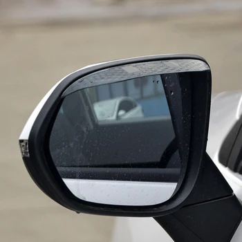 Espelho Retrovisor De Carro Chuva Sobrancelha Escudo De Neve Guarda-Sol Do Lado Do Viseira Sombra Protetora Para Nissan Qashqai Desonestos Esporte J11 2014-2021