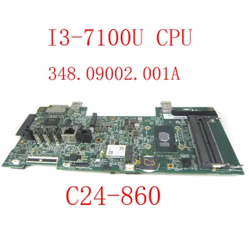 yourui Para Acer Aspire C24-860 laptop placa-mãe com I3-7100U CPU 16557-1A 348.09002.001 UMA placa-mãe