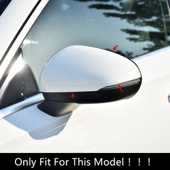 De Fibra de carbono de Cor Espelho Retrovisor Tampa Guarnição 2Pcs Para a Mercedes Benz CLA C118 2019 2020 ABS Estilo Carro de Exteriores Modificado