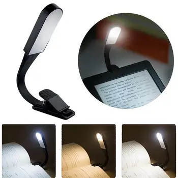 Leitura Recarregável Luz de Dimmable Ampla Aplicação 3 Modos de Iluminação Leve o Carregamento por USB LED Luz de Leitura para o Lar