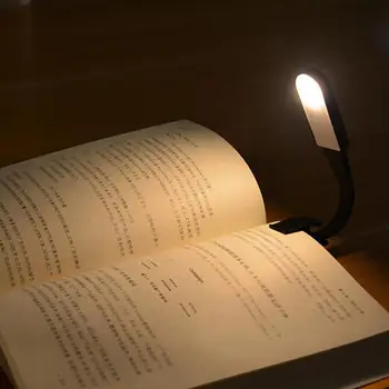 Leitura Recarregável Luz de Dimmable Ampla Aplicação 3 Modos de Iluminação Leve o Carregamento por USB LED Luz de Leitura para o Lar