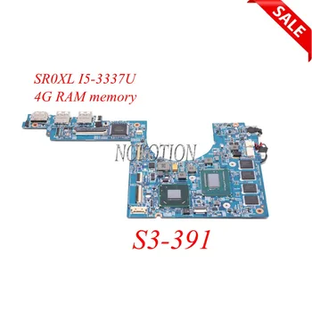 NOKOTION 48.4TH03.021 laptop placa mãe Para acer Aspire S3-391 SR0XL i5-3337U 4G de memória da placa Principal do trabalho completo