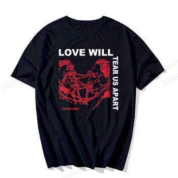 O amor separar-Nos Lil Peep T-Shirt dos Homens de Moda de T-shirts de Algodão Tshirt de Crianças Hip Hop Tops Tees Rapper Tshirt Mulheres Camiseta Menino Tee
