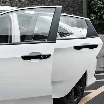ABS maçaneta da Porta Exterior da Tampa Acabamentos Compatíveis com 2017 2018 2019 2020 2021 Honda Civic 10 Gn com a função Smart Auto Furos de Bloqueio