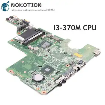 NOKOTION 637583-001 DAAX1JMB8C0 PC placa-Mãe Para o HP Pavilion G42 G62 PLACA PRINCIPAL Placa do Sistema I3-370M CPU DDR3