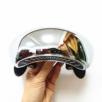 Moto espelho retrovisor, 180 ultra-amplo de meados do ângulo do pára-brisa de montagem para a vitória da motocicleta