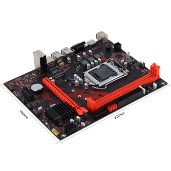 Kllisre B75 LGA 1155 placa-Mãe kit de jogos com i5 3470 8GB DDR3 1600 processador e memória