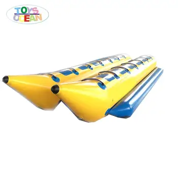 brincar na água barcos de banana/esportes infláveis aqua barco/banana jangada