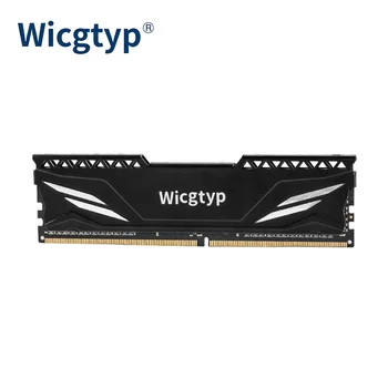 Wicgtyp Trabalho de Memória RAM DDR4 8GB 16GB 3200MHz 2666MHz Memoria DIMM Carneiros Jogos de Memoria Com Dissipador de Calor de Memória DDR4 Para área de Trabalho