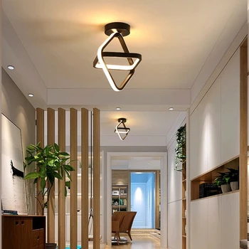LED moderna Corredor de Teto Lâmpada Nodic Casa, Luzes de Teto de montagem em Superfície para o Quarto Sala de estar, Corredor, Varanda Luzes