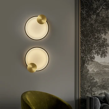 TEMOU Padrão Geométrico Lâmpada de Parede LED, 3 Cores de Interior Candeeiro de Luz Criativas de Decoração para Home Sala Quarto