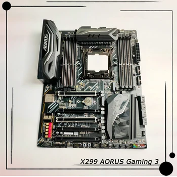 Para Gigabyte Núcleo de Apoio X-Série de Processadores DDR4 LGA2066 256 GB placa Mãe ATX X299 AORUS Jogo 3