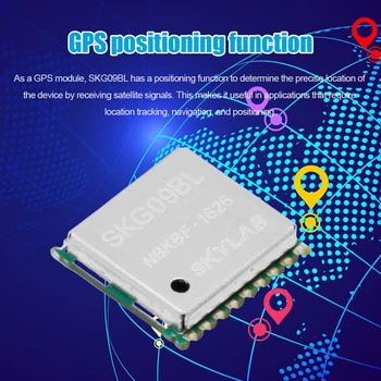 2/1pcs SKG09BL Mini Módulo GPS MT3337 Chip GPS Antena do Módulo de 0,1 m/s Receptor GPS -165dBm de Posicionamento por Satélite Ferramenta de Navegação