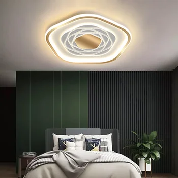 2023 Moderna LED Luzes do Teto Para Sala de estar, Quarto, sala de Jantar Cozinha do Teto Dimmable Lustre Pentagonal, a Decoração da Arte da Lâmpada