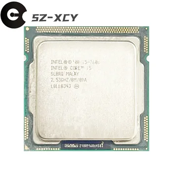 Processador Intel Core i5-760 i5 760 2,5 GHz Quad-Core de Quatro Thread da CPU Processador LGA 1156