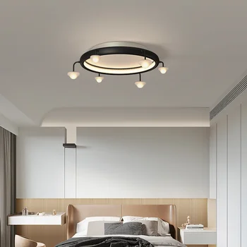 luz de luxo indoor da iluminação do teto de luminaria de teto luzes led para casa roxa luz de teto lâmpada tampa tons
