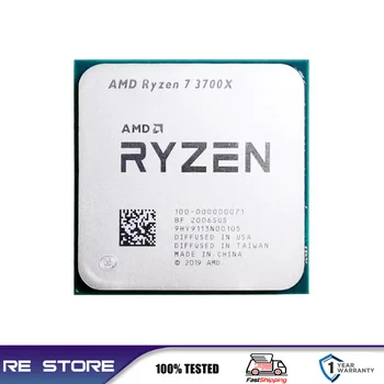 Usado Ryzen 7 3700X R7 3700X 3.6 GHz com Oito núcleos, de Dezesseis Thread da CPU Processador de 65W 7NM L3=32M Soquete LGA AM4 B550M B550 Motherbo