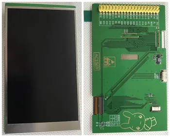 IPS de 4,3 polegadas 16,7 M TFT LCD com placa de Adaptador LG4572B Unidade IC 480*800 RGB Interface