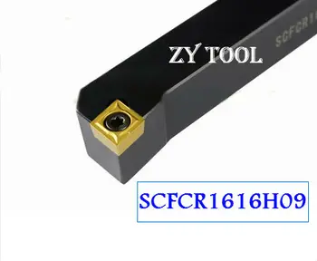 Frete grátis SCFCR/L1616H09, Metal Torno Ferramentas de Corte para Torno mecânico CNC, Ferramentas de Torneamento Torneamento Externo porta-ferramentas