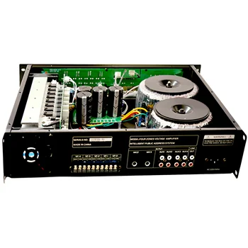 OBT 350w 4 Canais Amplificador de Potência Profissional de Radiodifusão Pública Amplificador de Potência do Amplificador do Pa