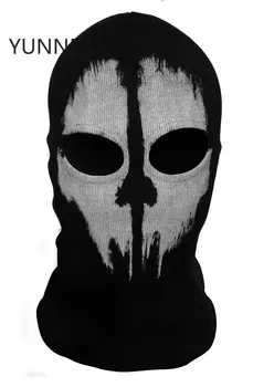 Filme Toucas Jogo de Guerra Chamada Comandante Máscara de Halloween Party Máscara de Bruxa do Dia Máscara de Fantasma Cosplay Máscara de Terror