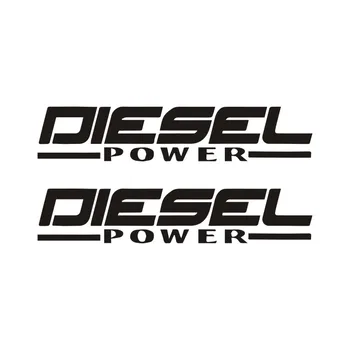 Carro Adesivos de Poder Diesel JDM Etiqueta Auto Carro Decal Decoração Reflexiva Impermeável Estilo Carro de 20cm*6,7 cm