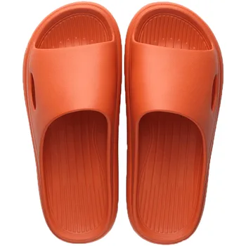 2023 Novo Par De Chinelos Confortáveis E Elegantes Sandálias De Mulher Interior Macio Chinelos De Quarto Não-Deslizamento De Espessura Com Sola De Eva Integrado De Sapatos