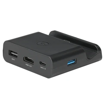 HDMI Conversor de Vídeo, Adaptador para ligar/Lite TV Portátil do Adaptador de Mini Carregamento Dock Stand