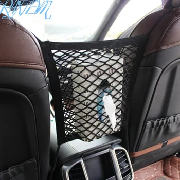 Estilo carro assento de Carro intersticial Saco de armazenamento Para a Volkswagen VW Golf 4 6 7 GTI Tiguan Passat B5 B6 B7 CC Jetta MK5 MK6 Polo Scirocco