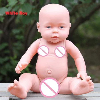 Realistas Renascer Boneca Brinquedo 30/41 cm de Recém-nascidos de Simulação de Boneca Macia Menino Menina Emulado Boneca Crianças de Presente de Aniversário de Moda Presente