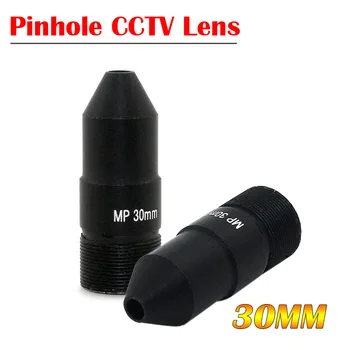 HD 30mm Lente pinhole M12*P0.5 montagem de Câmara de Segurança do CCTV da Lente da Câmera do IP Com Lente de 650nm Filtro IR
