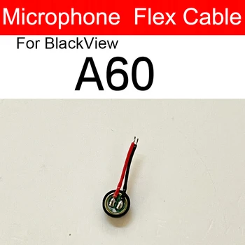 100% Novo Original Microfone Mic, Cabo Do Cabo Flexível Para Blackview A60 Acessórios De Reposição Parte