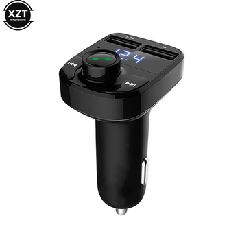 Carro de Bluetooth compatível Música Adaptador Receptor-Transmissor FM Car Kit MP3 Player de Áudio mãos-livres 3.1 USB Carregador Rápido de Automóvel Acc