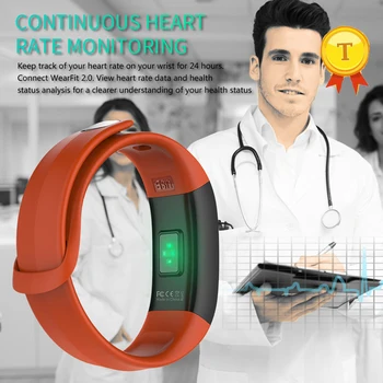 2018 NOVA Moda Inteligente Pulseira de Relógio de Cor da Tela do Monitor de Ritmo Cardíaco Esportes Inteligente Pulseira de controle de atividade física relógio de Pulso Banda