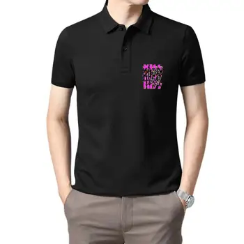 100% Algodão Verão Vintage Tshirt Homens da Tripulação Pescoço Engraçado Tops BEIJO Casual T-shirt Punk Gótico Unisex camiseta tamanho grande