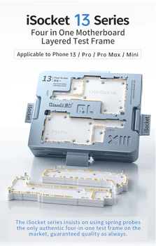 Qianli iSocket 13 de Série da placa-Mãe em Camadas Quadro de Teste Para iPhone 13-13 Pro Max Placa Lógica, a Função de Diagnóstico Rápido Testador
