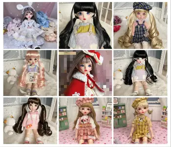 Artesanais personalizados boneca 1/6 DIY BJD boneca Com roupas de Venda