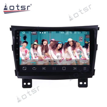 Aotsr Android 9.0 4+64G auto-Rádio Leitor de Navegação GPS DSP Carro Automático Estéreo de Vídeo HD DVD Multimídia Player Para Mahindra XUV30