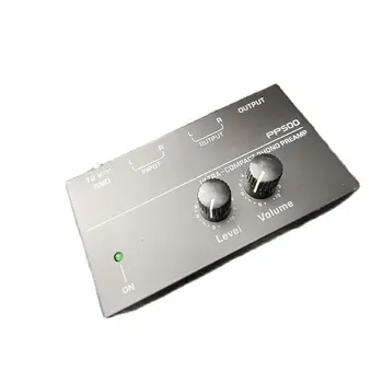 Pré-amplificador de Phono pré-amplificador Ultra-Compacto Amplificador de Áudio com Nível de Volume de Controle da plataforma Giratória de Entrada RCA Saída de 1/4