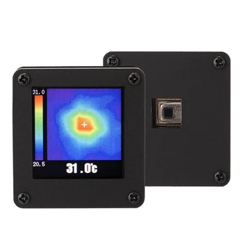 Portátil Mini Infravermelho Térmico do Gerador de imagens AMG8833 8x8 Bolso IR Térmica do Gerador de imagens do Sensor de Temperatura 7m/23ft mais Distante de Detecção de