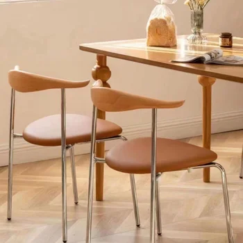 Nordic De Cozinha, Cadeiras De Jantar Sala De Estar Sala De Luxo Designer De Cadeiras De Jantar Quarto Sofá De Couro Móveis Da Sala