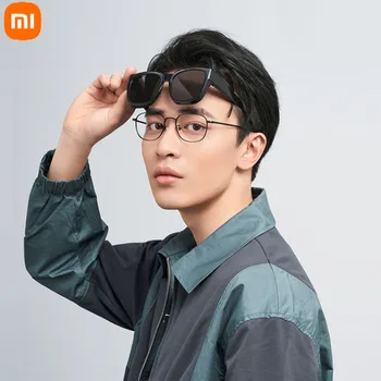 Xiaomi Mijia Óculos de sol Polarizados do Conjunto de Miopia Conjunto UV400 TAC de Polarização Lente Não Scew Óculos de sol 7 Camada de Polarização Filme Unisex